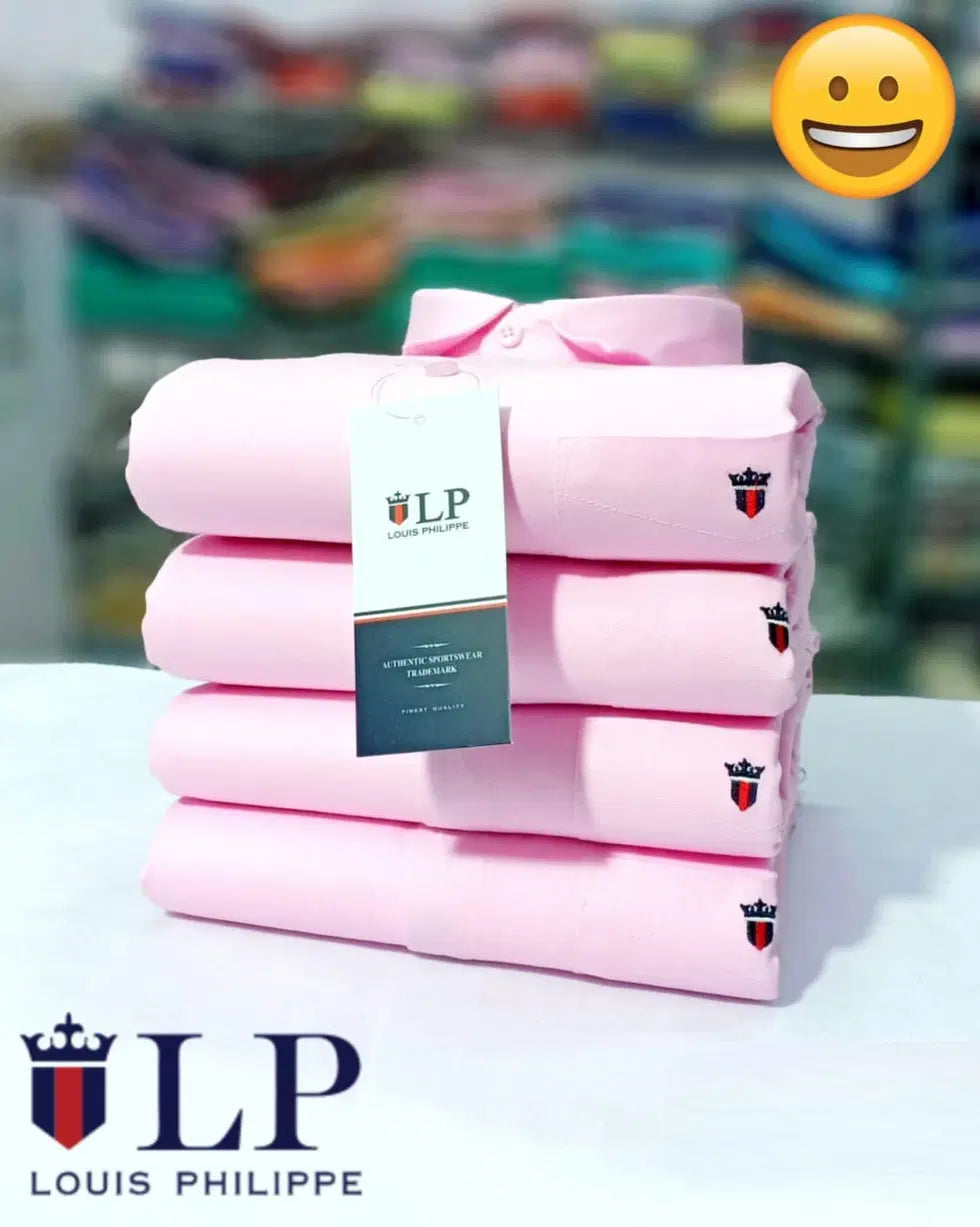 Men Pink Shirts (Pack of 1, XXL)
